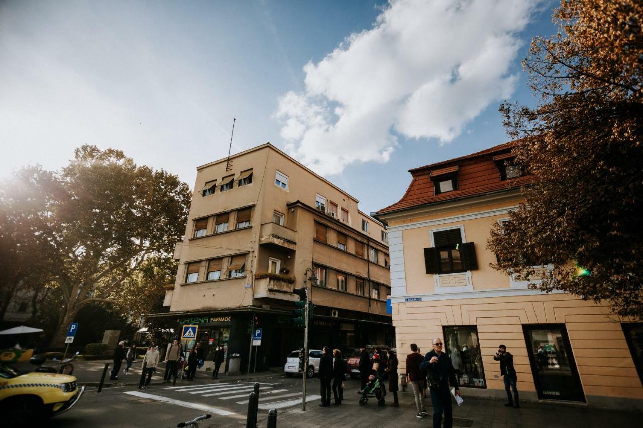 Apartament Tribunei Lägenhet Sibiu Exteriör bild